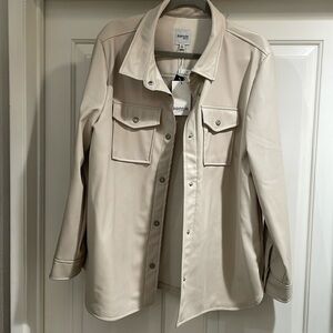 Kensie Vegan Leather Jacket